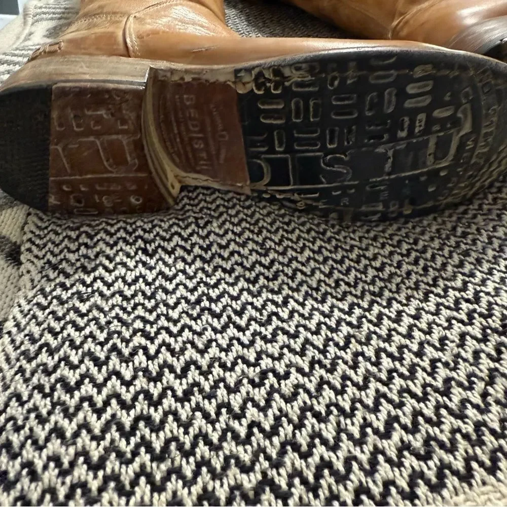 Bed Stu Manchester Tan Rustic Boots